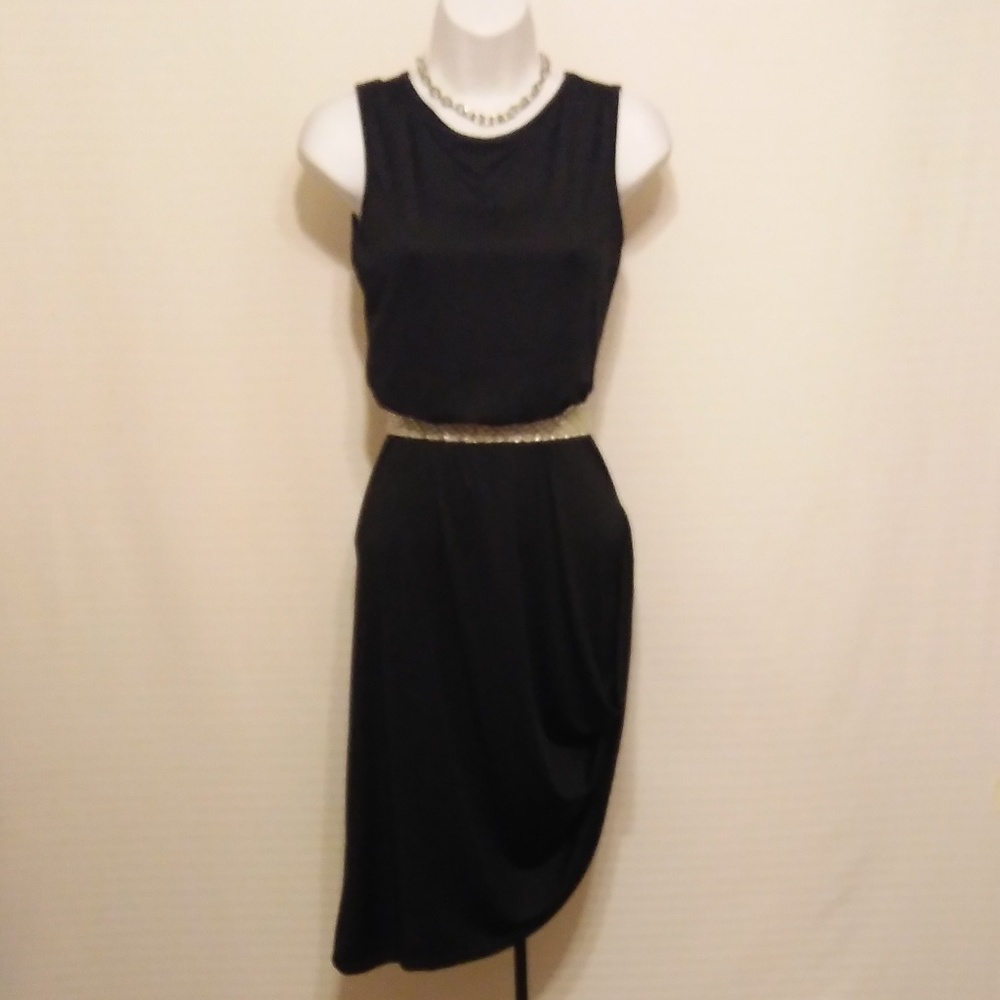 3/$15 CLOSET CLOSING BLACK TANK COCKTAIL DRESS